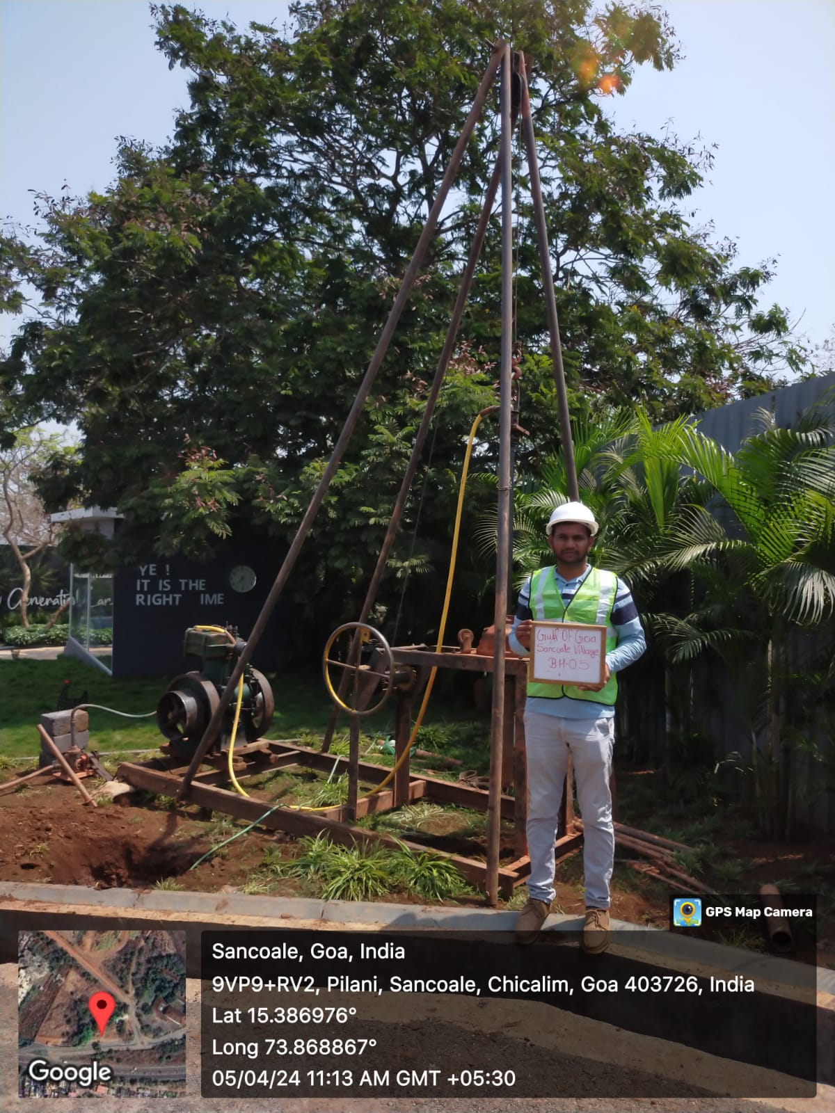 Dipti Electricals Transmission Line Geotechnical Project Goa India